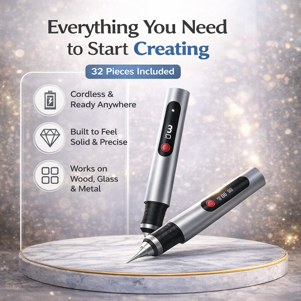 CarveCraft Engraving Kit